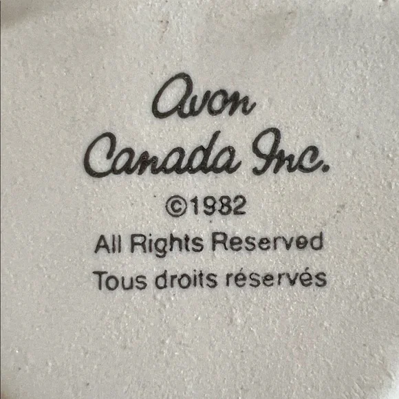 VINTAGE AVON 1980s "Flirtatious Frog" ceramic pomander or potpourri holder. - Picture 14 of 17